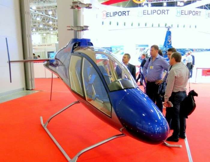 У Росії розробили легкий багатоцільовий вертоліт «Афаліна», що працює на звичайному бензині (4 фото)