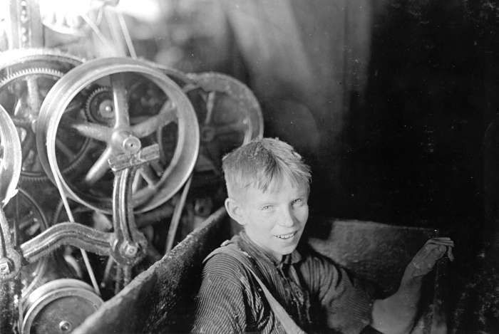 Працюють американські діти початку XX століття (27 фото)