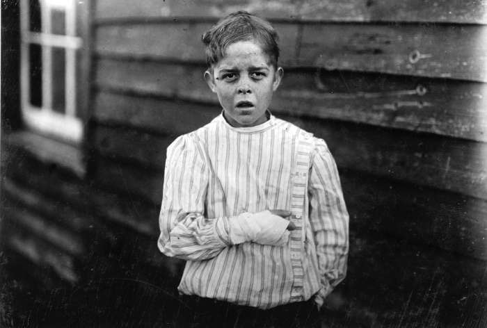 Працюють американські діти початку XX століття (27 фото)