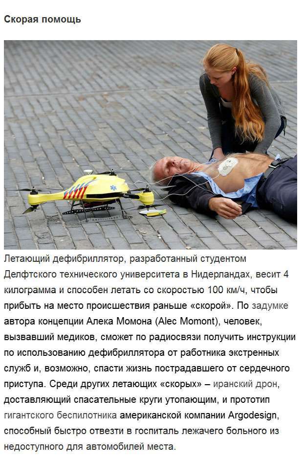 Як дрони допомагають людям (14 фото)