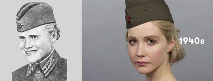 Реальні прототипи жіночих образів у відео «Сто років краси» про Росію (12 фото + відео)