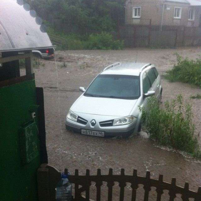 У Курську стався потоп (13 фото + відео)