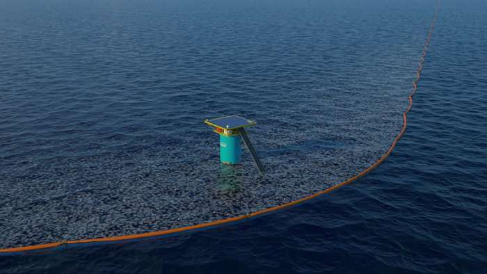 У наступному році буде запущена перша автономна система очищення океану (10 фото)