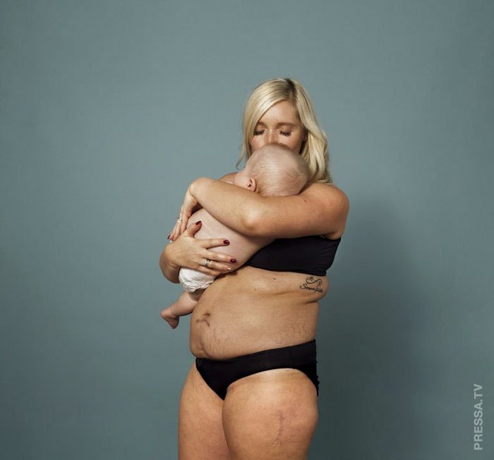 Женщины не стесняются своих фигур после родов — реклама в Лондоне Интересное