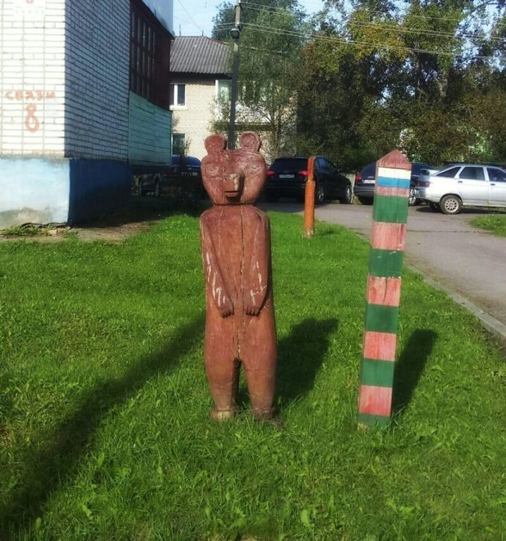Образ медведя в советской и российской уличной скульптуре юмор, приколы,, Юмор