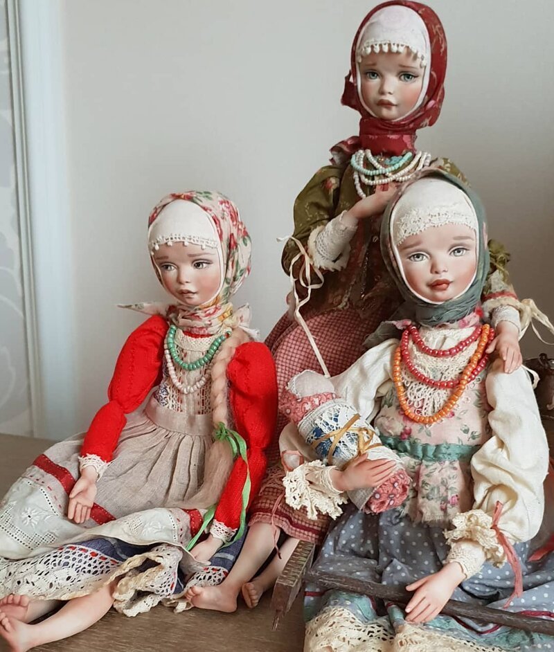 Эти куклы из Архангельска прославились на весь мир! куклы