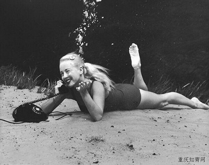 Подводный пин-ап 1938 года: фотографии Bruce Mozert девушки