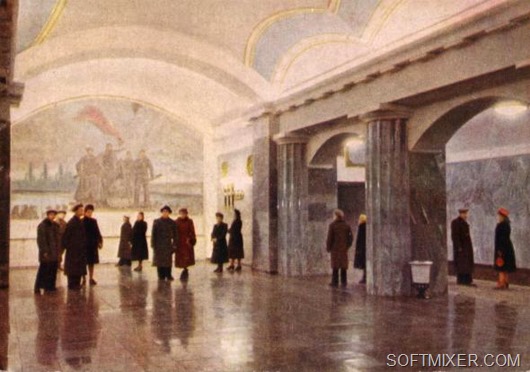 Ленинградское метро 1956-го 