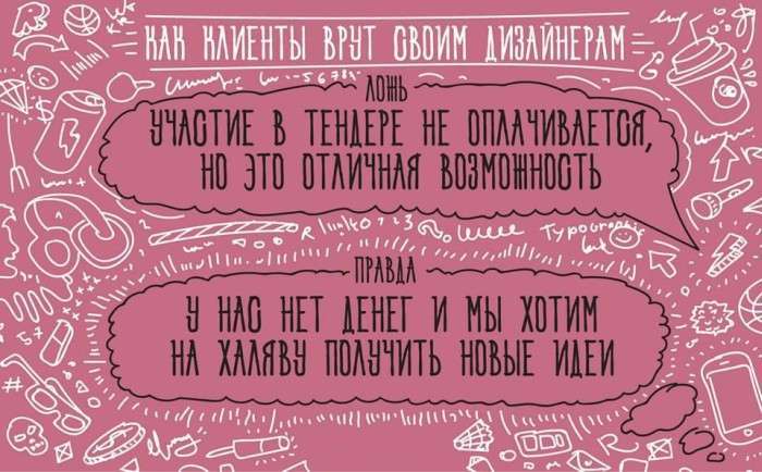 Значення фраз клієнта в спілкуванні з веб-дизайнером (12 картинок)