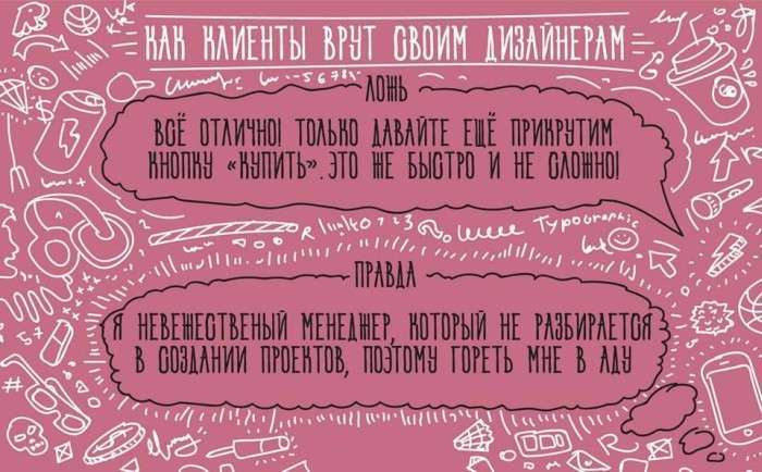 Значення фраз клієнта в спілкуванні з веб-дизайнером (12 картинок)