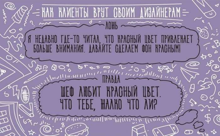 Значення фраз клієнта в спілкуванні з веб-дизайнером (12 картинок)