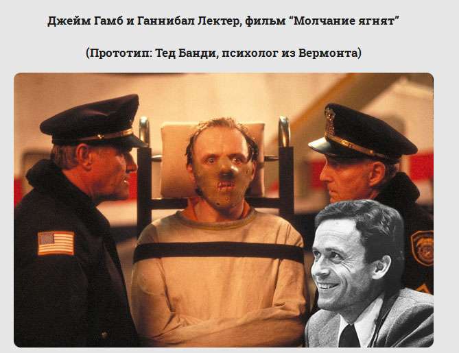 Реально існуючі маніяки, що стали прототипами героїв фільмів жаху (10 фото)