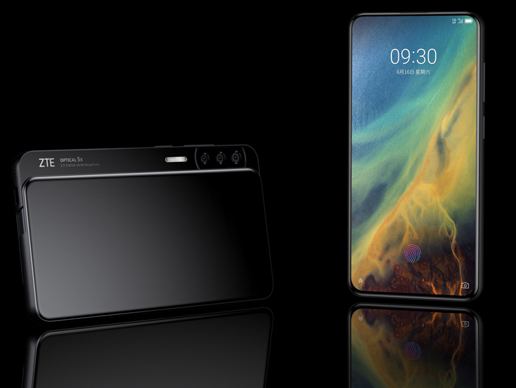 ZTE выпустит боковой слайдер Axon S с необычным дизайном и производительным «железом» новости