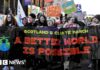 Тисячі людей вийшли на марш у Глазго, вимагаючи термінових заходів щодо клімату