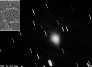 Межзвёздная комета 3I/ATLAS демонстрирует активность «ледяных вулканов»