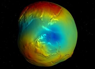 Mudança de gravidade sob a Antártida revela dinâmica profunda da Terra