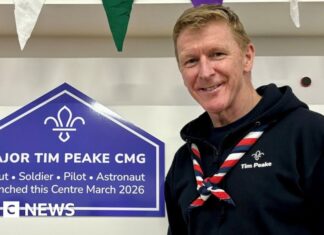 Astronot Tim Peake Menginspirasi Pramuka di Pembukaan Hub Baru