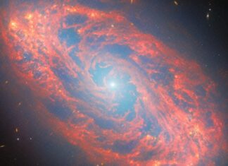 Il telescopio Webb rivela dettagli sorprendenti della galassia spirale NGC 5134