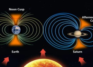El campo magnético distorsionado de Saturno: la influencia de una luna helada