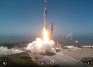 SpaceX bringt vor der Starship Show 21 Militärsatelliten in die Umlaufbahn