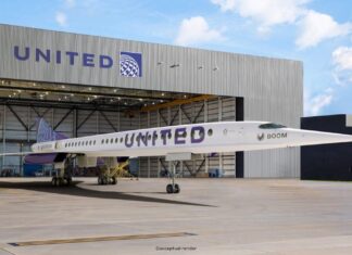 United Airlines aposta alto na abertura do Boom Supersonic